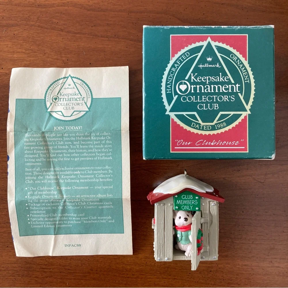 Hallmark christmas ornament